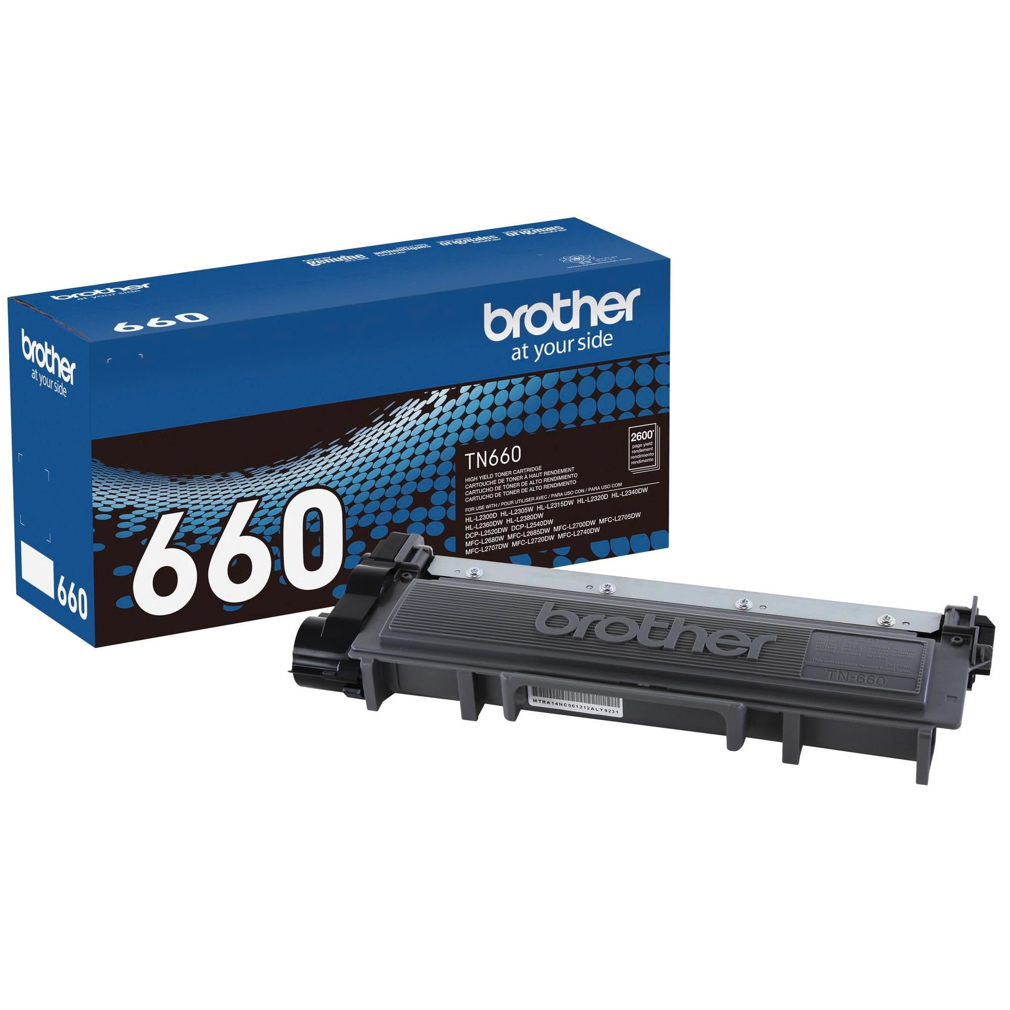 Brother Printer TN660 - 2,600 Pages Black