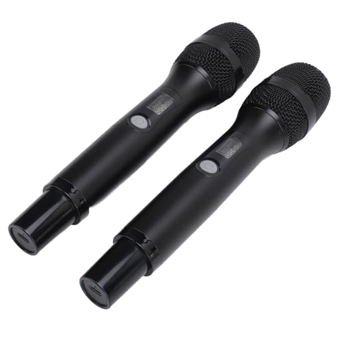 Dual Wireless Microphone - 2pcs UHF