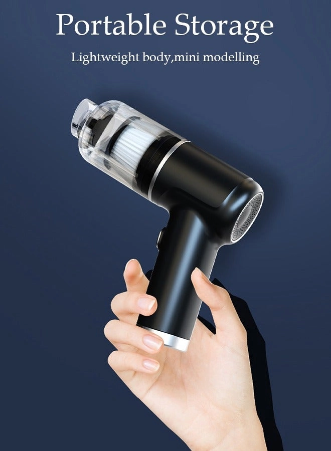 2 in 1 Car Vacuum Cleaner