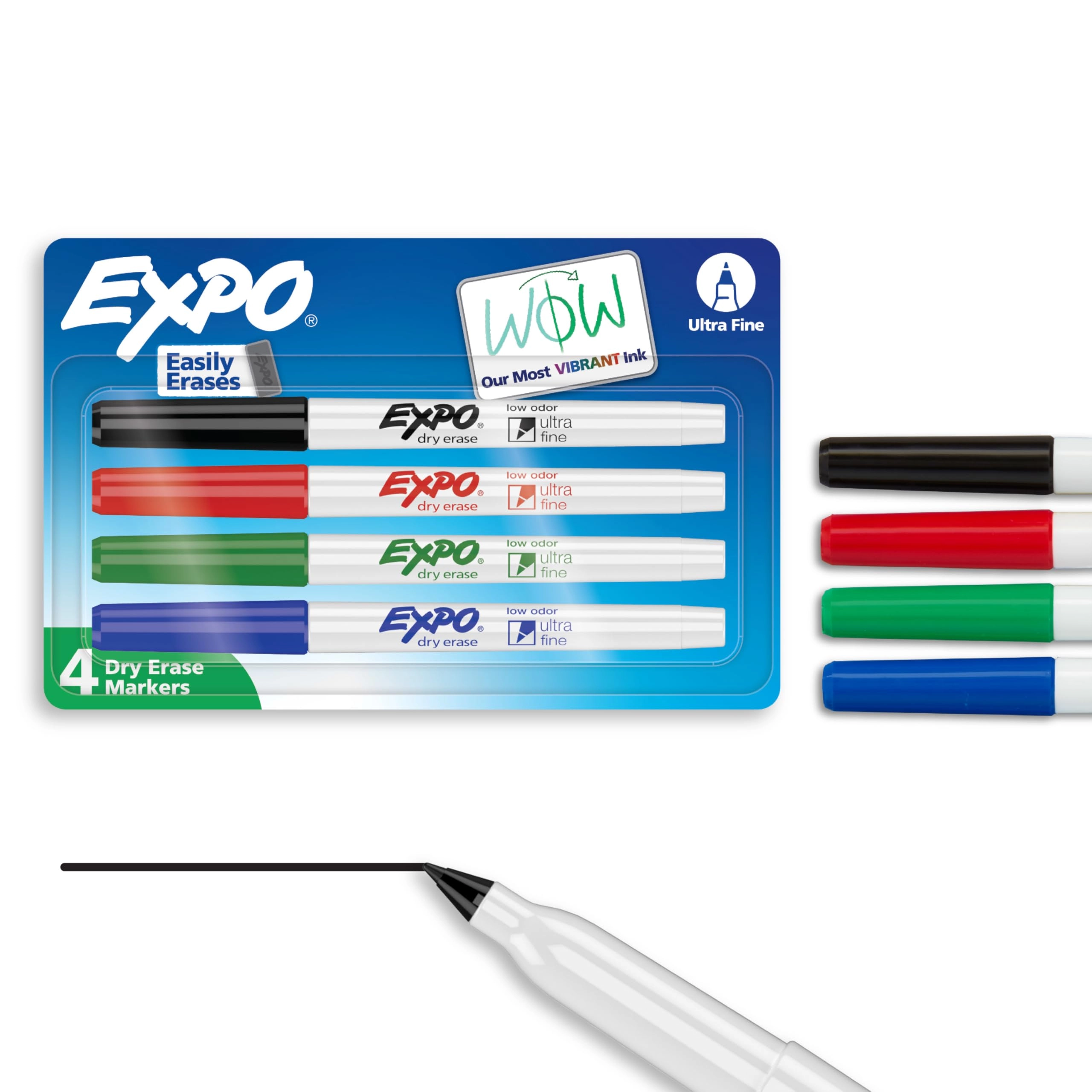 Newell Rubbermaid Office Dry Erase Markers - Assorted Ultra Fine