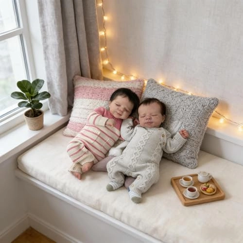 Reborn Baby Doll - 18 inch Twins Ages 3+