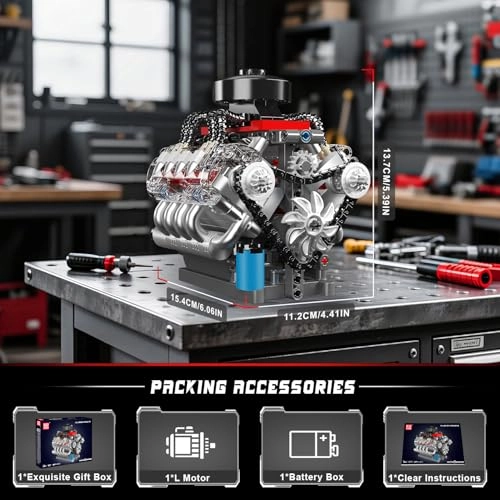 Technik V8 Engine (10171) - LSX454 Petrol