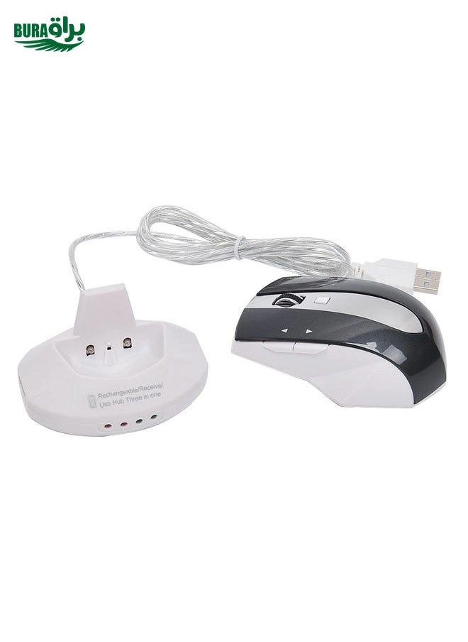 MZ-011 Rechargeable Optical Mouse - Wireless