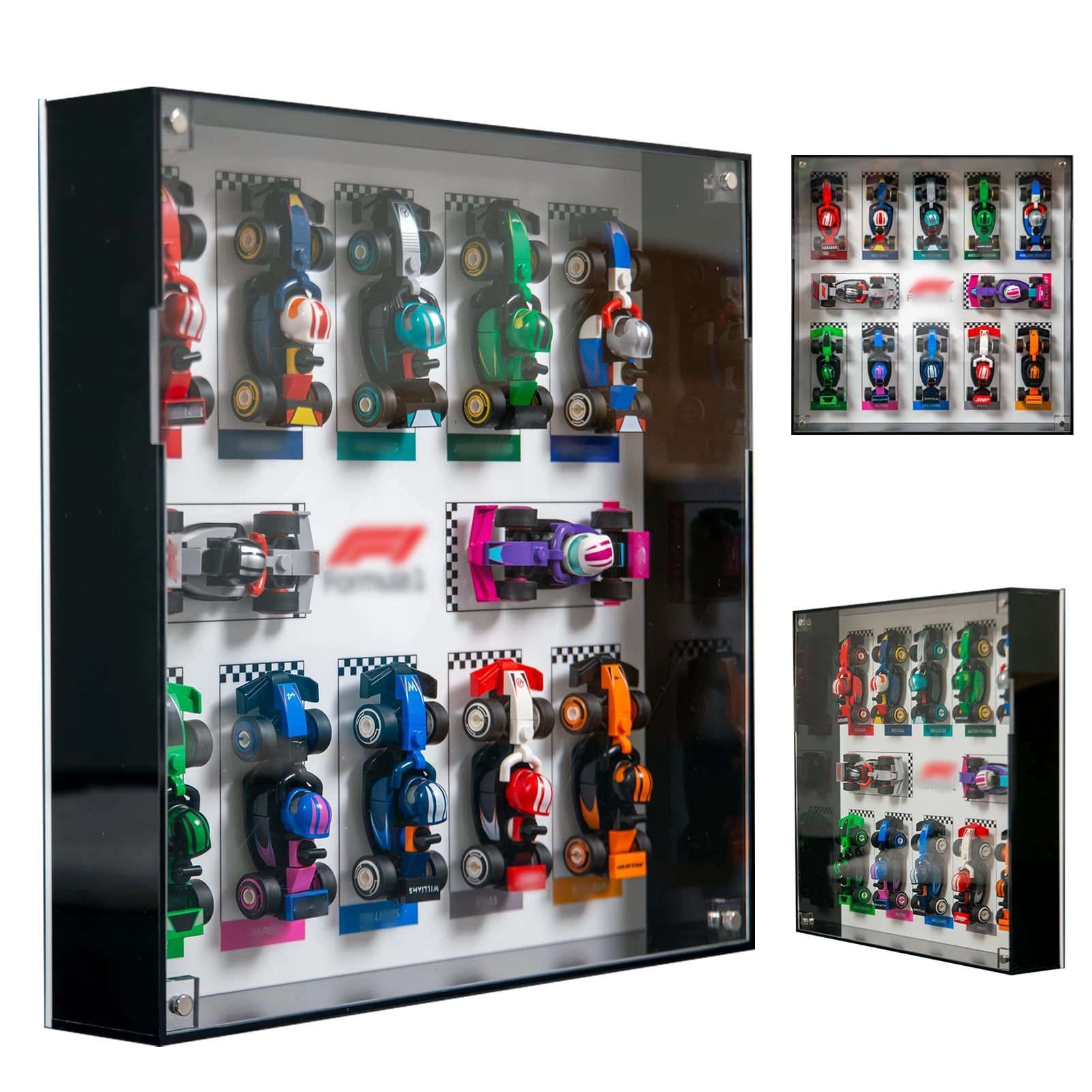 NOVDA Acrylic Display Case - 27 x 27 x 6 cm