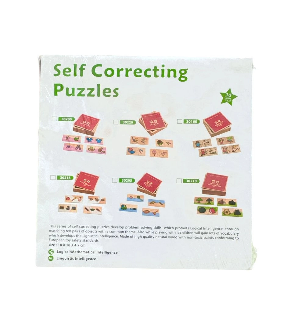 Self Correcting Puzzles - Opposites - Suitable for 3 years & above