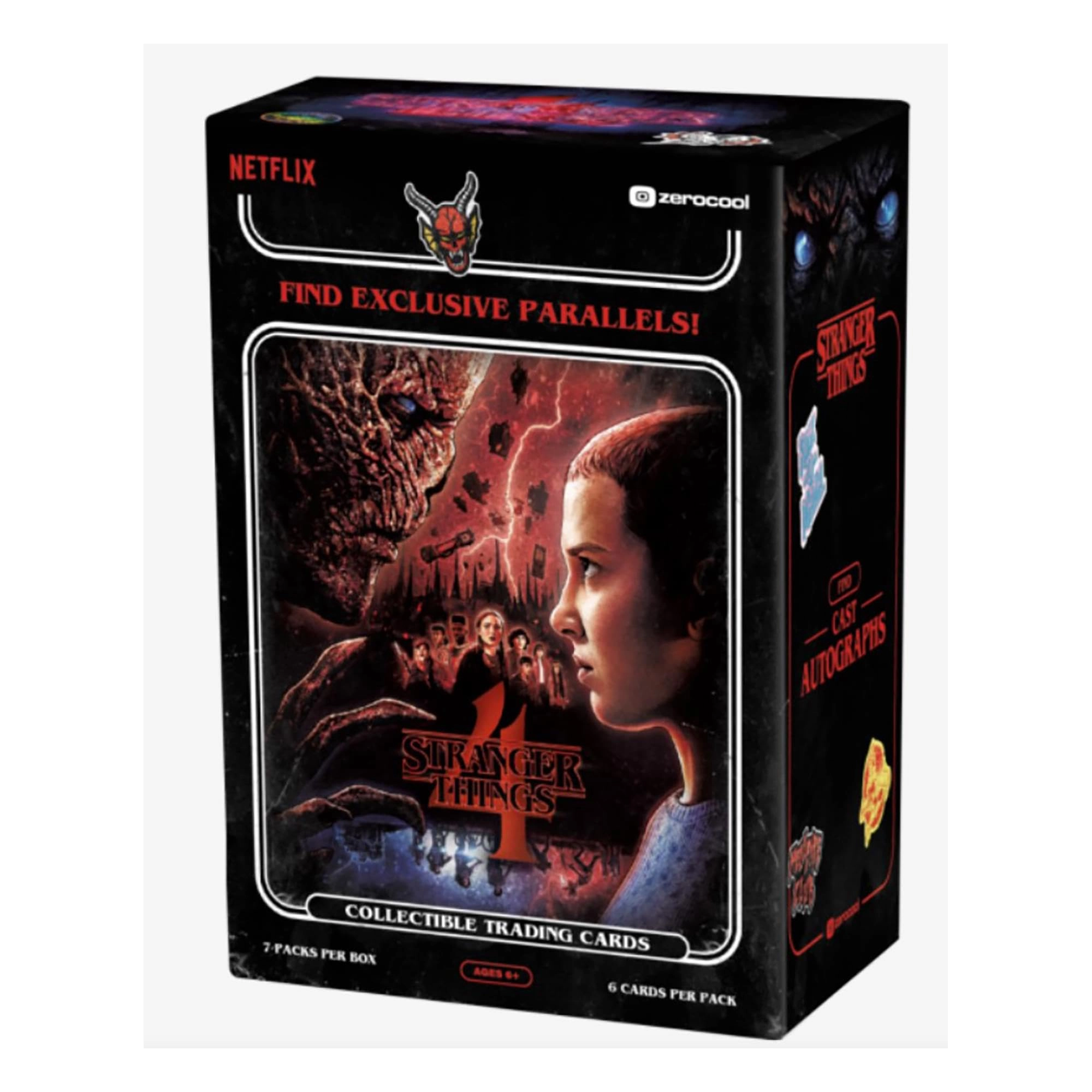 Topps Stranger Things Season 4 Value Box - 7 packs 6 cards