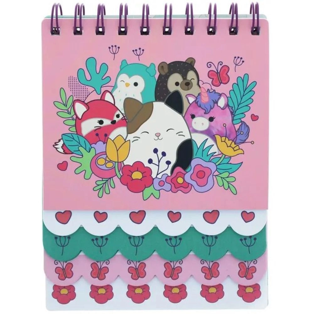 BLUEPRINT COLLECTIONS Squishmallows Layered Notebook Spiral 80 Pages