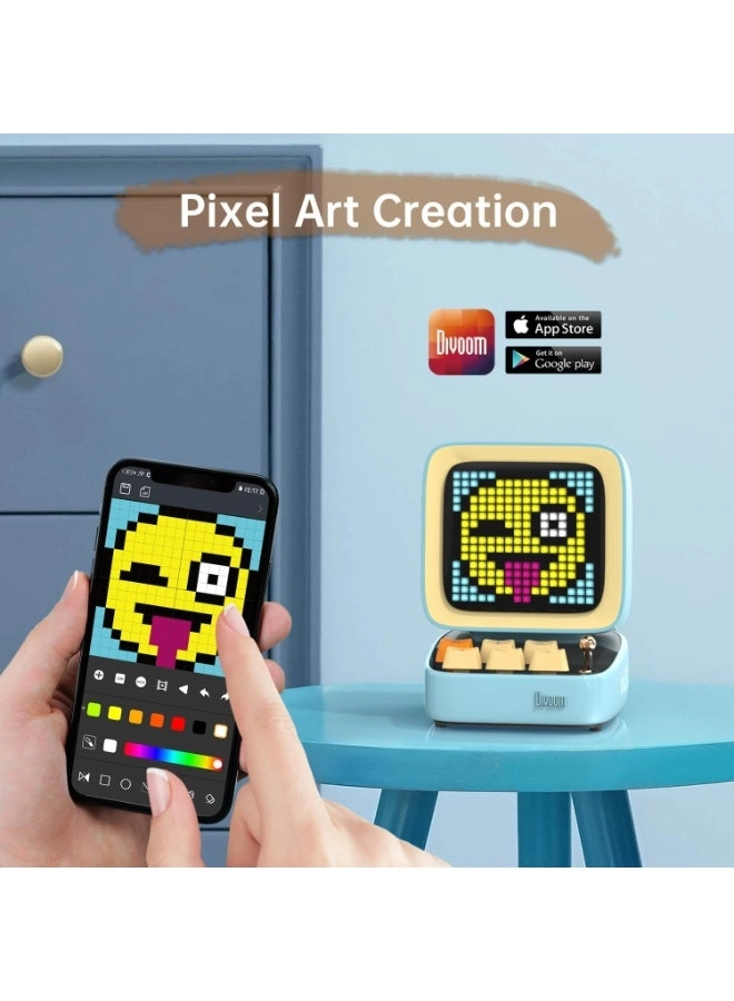 Ditoo-Pro - Alarm clock Pixel Art Display