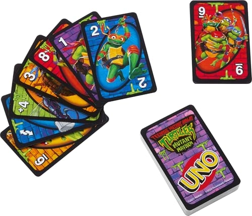UNO: Teenage Mutant Ninja Turtles Mutant Mayhem - Card Game