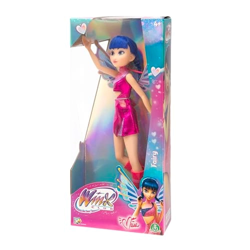 Musa Fairy Doll - Glitter Wings Articulated Joints Ages 4+