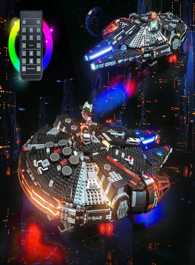 Brickshining LED Lighting Compatible with Lego The Dark Falcon 75389 - Lego