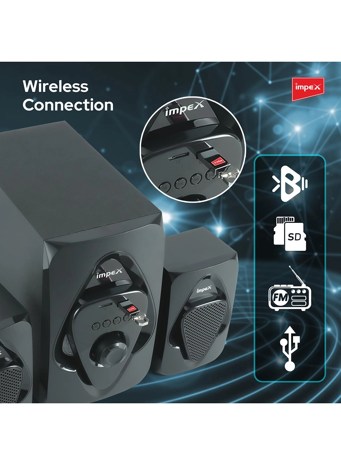 MICRO R1 - 2.1 Channel 2000 W