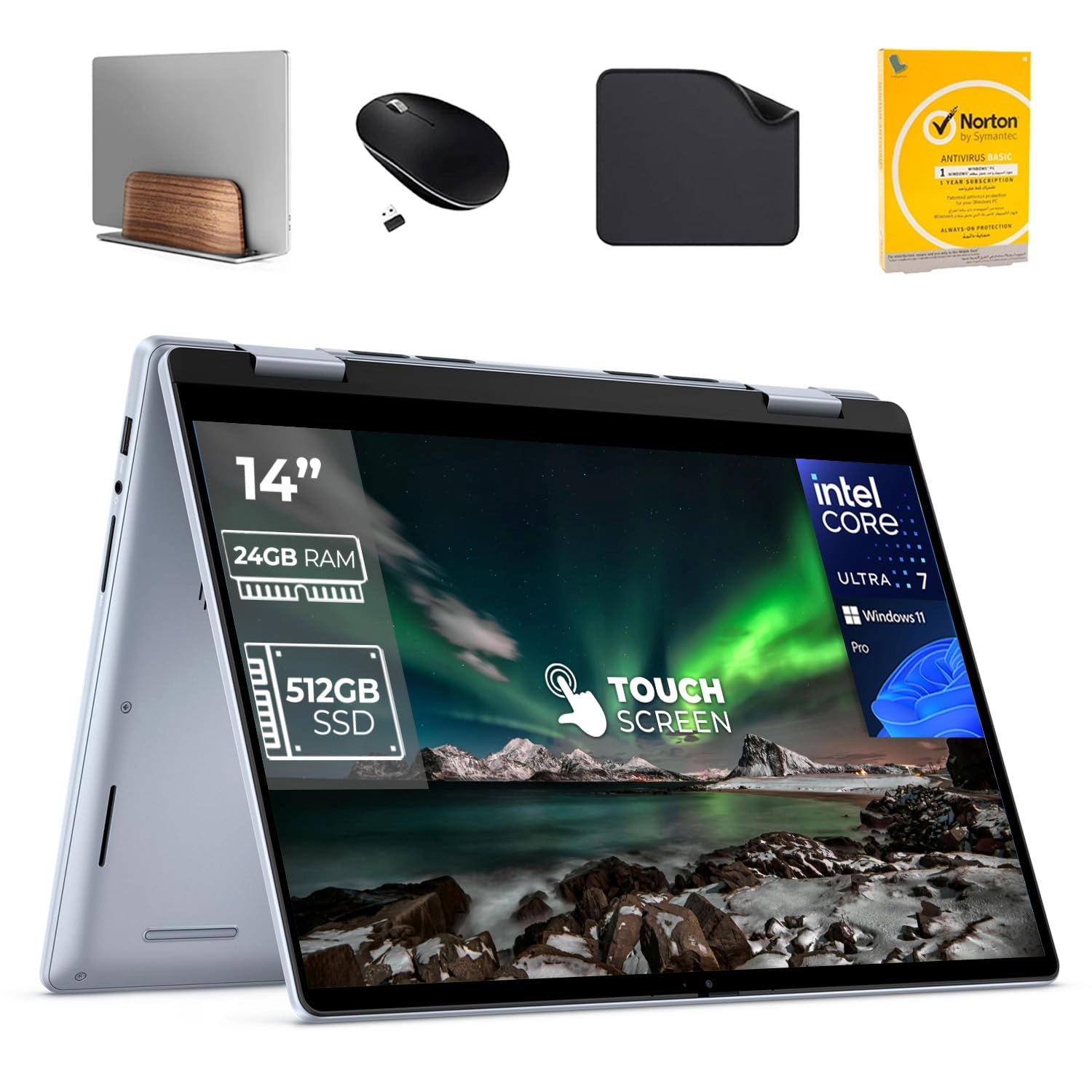 DELL Inspiron 14 7440 - 14'' Core Ultra 7-150U 24GB DDR5 512GB SSD