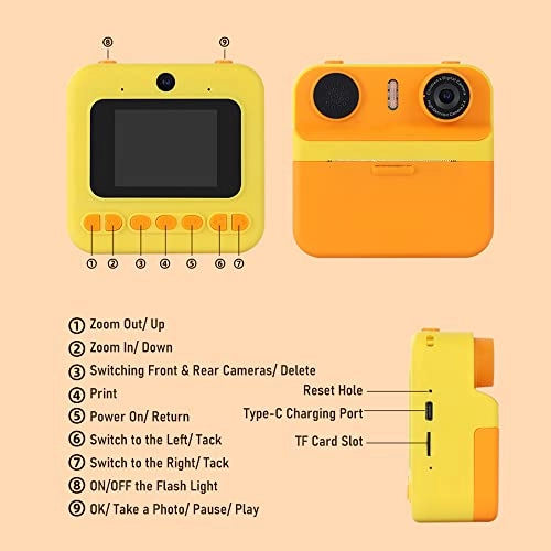 Cute Kids Instant Camera - 57 * 30mm glossy