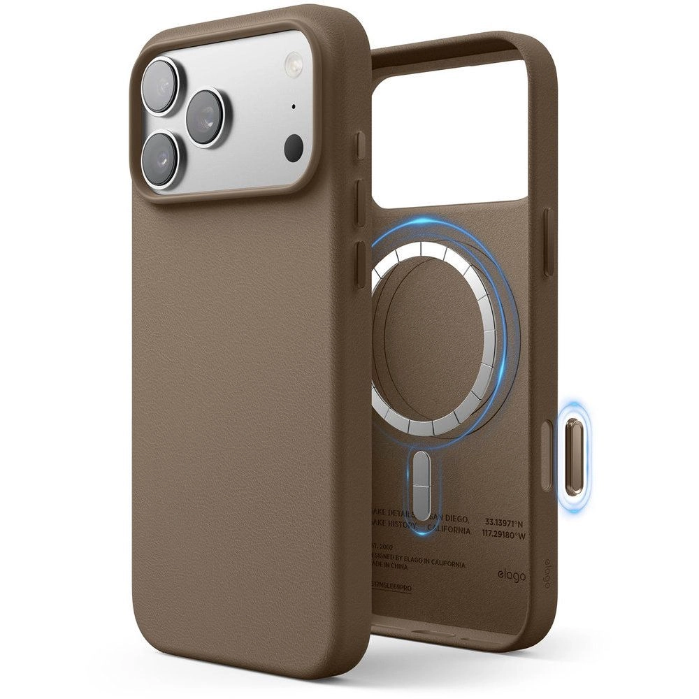ELAGO DESIGN Magleather Case with MagSafe for Apple iPhone 17 Pro Max