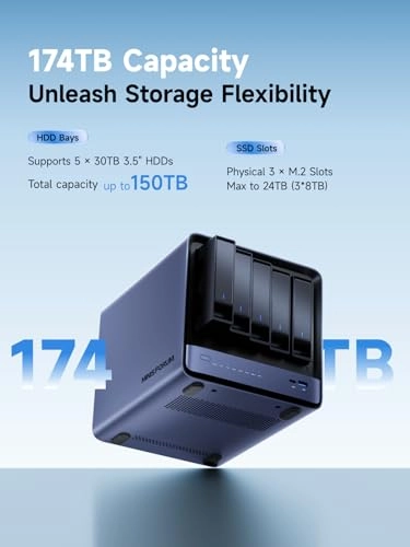 N5 Air 5-Bay 144TB