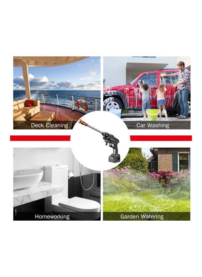 Portable Cordless Pressure Washer - 24V 5600mAh 380 PSI