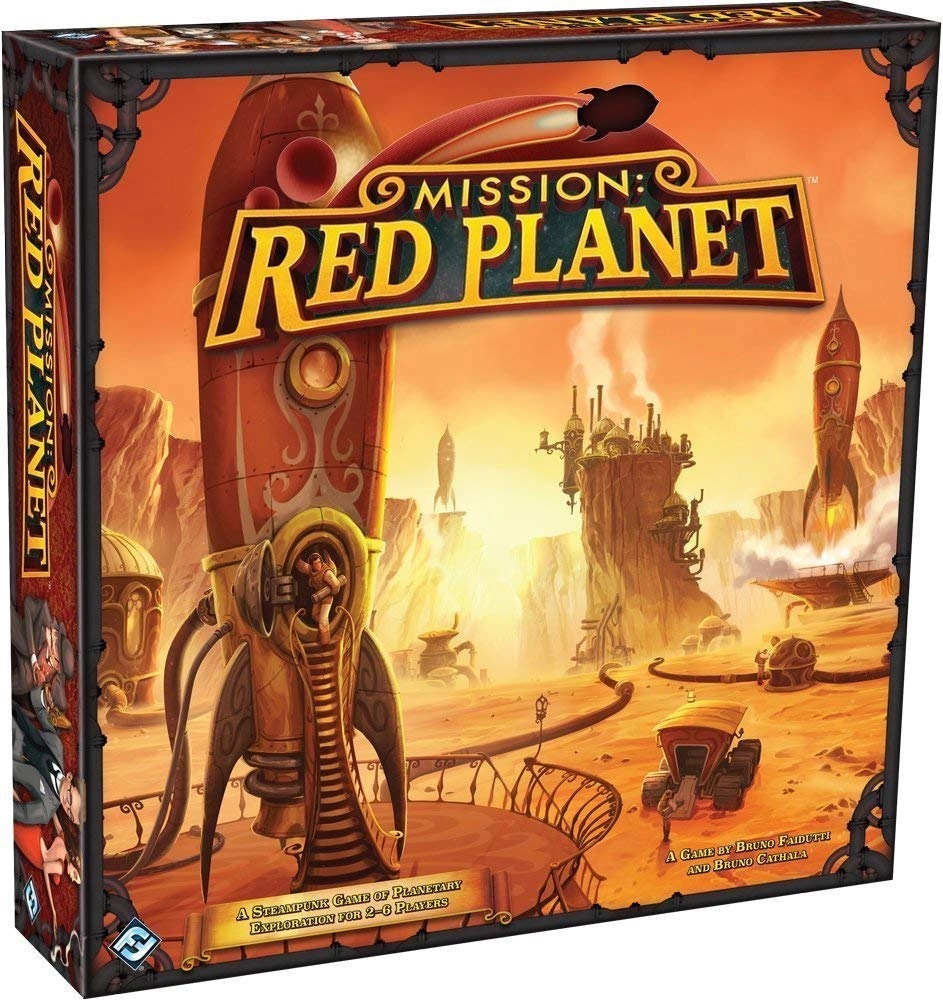 Fantasy Flight Games Mission Red Planet: New Edition - Steampunk