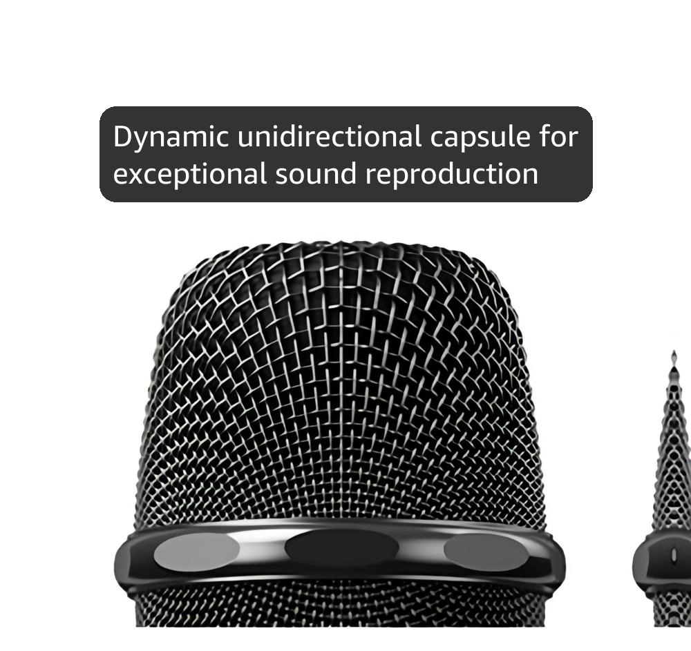 Wireless Microphones System - 4 UHF