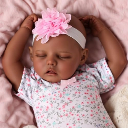 Mia Reborn Baby Doll - 17-Inch Vinyl Ages 3+ Set