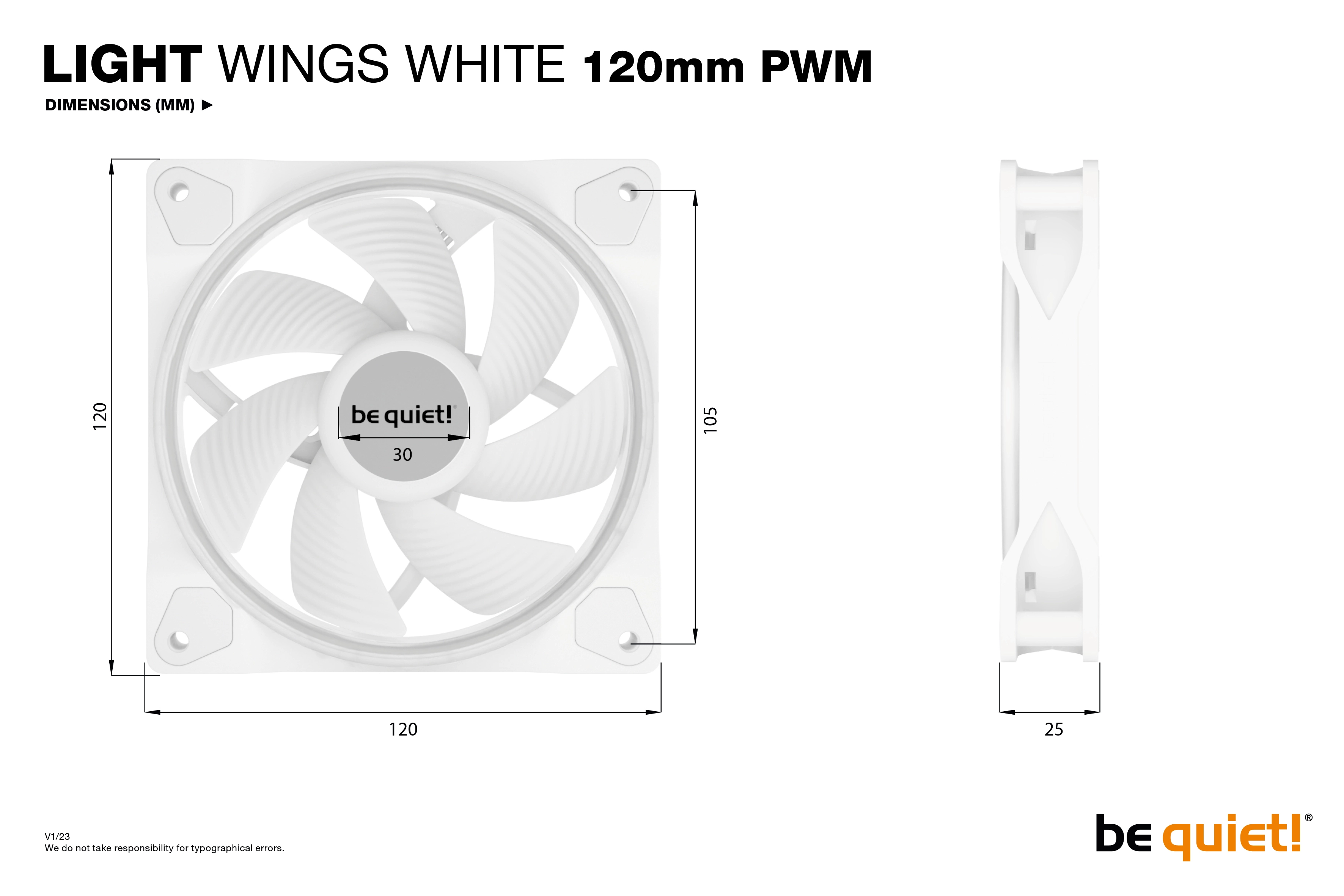 Light Wings BL100 - 3 fans 120mm