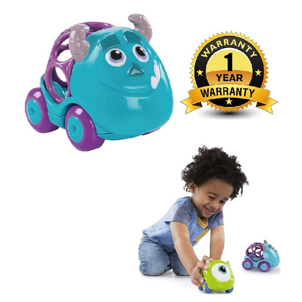 Go Grippers Collection Push Cars - Includes Mike & Sully