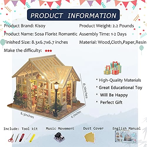 Dollhouse Miniature - Sosa Florist Romantic