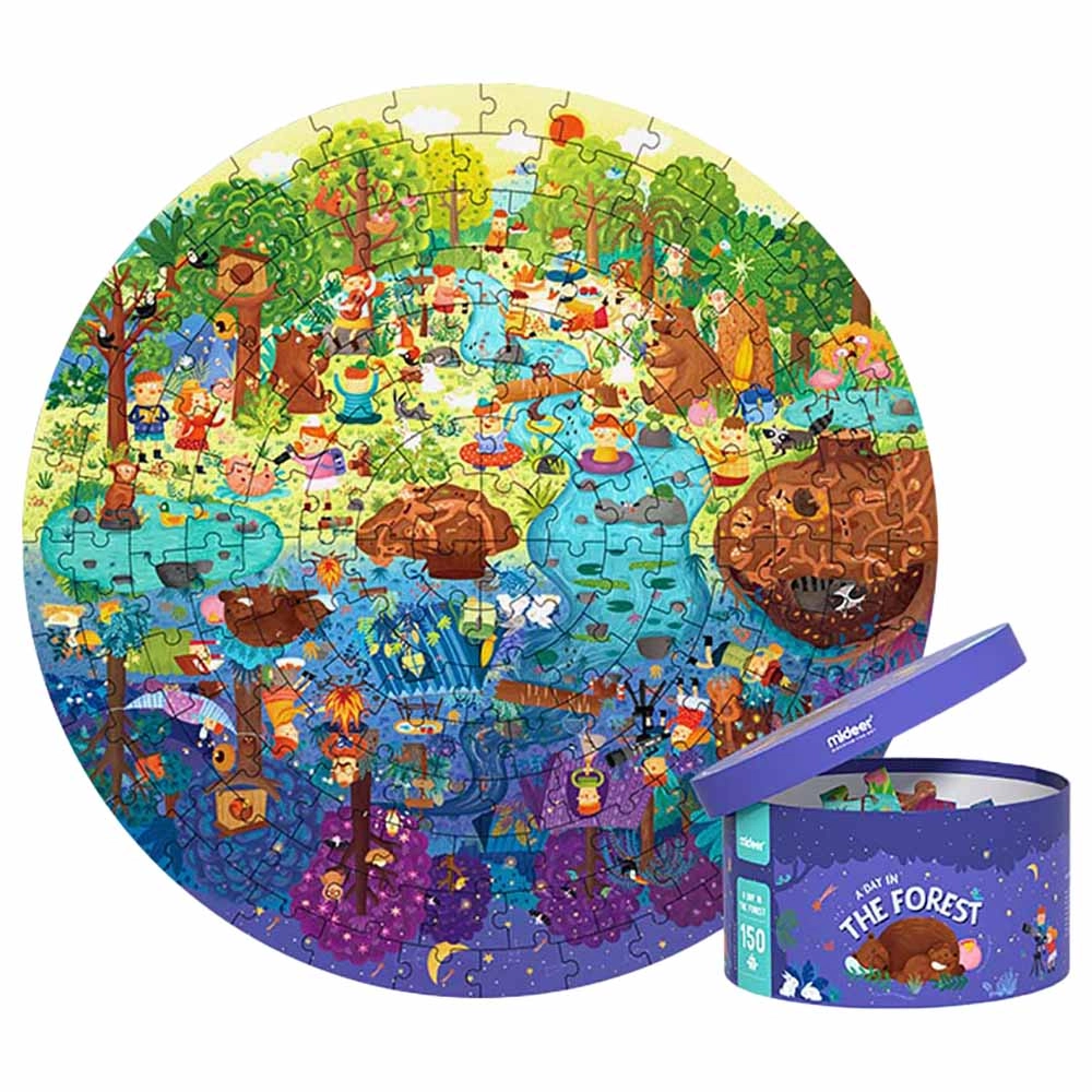MIDEER A Day In The Forest Puzzle (TOP-CT7014) - 150 pcs