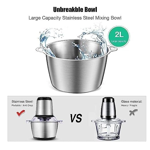 Food Processor Blender - 2L3L 300W