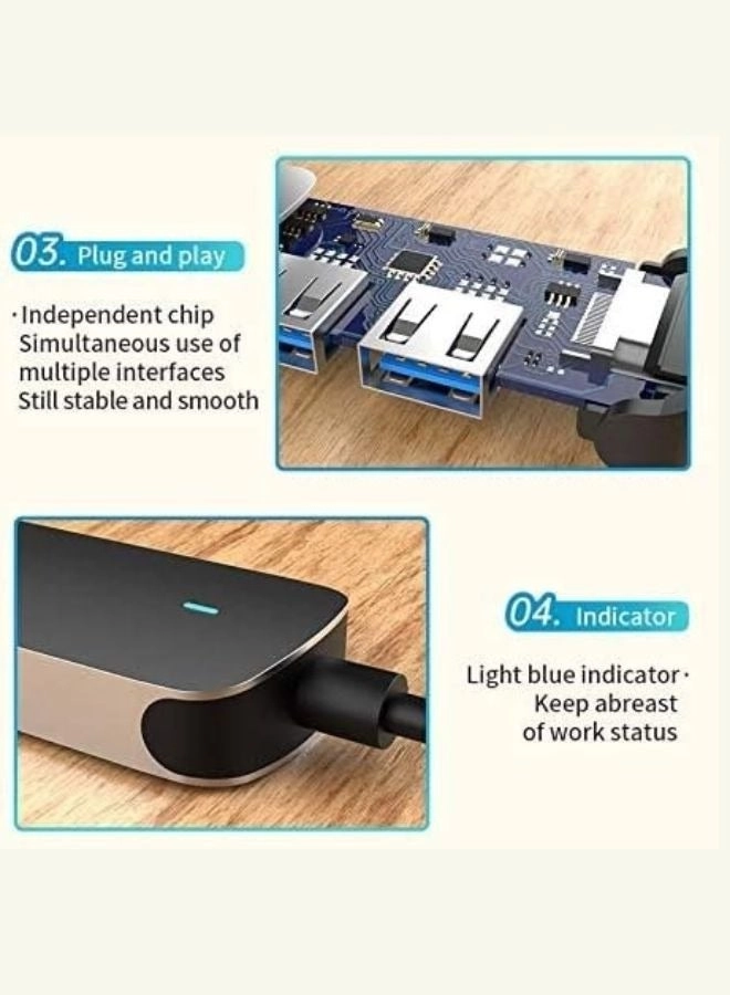 8 In1 USB C Type C HUB