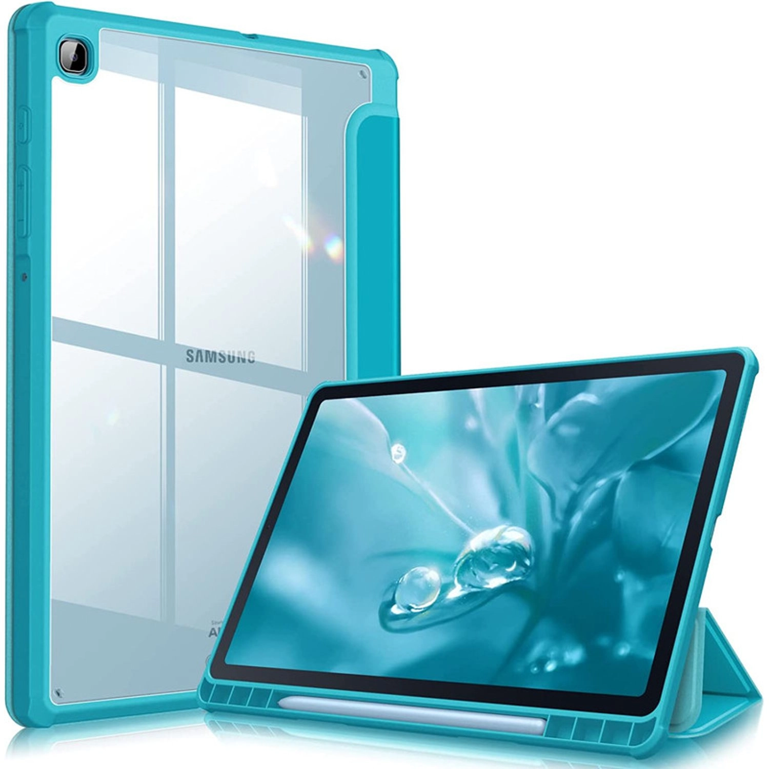 glassology Magnetic Case with Screen Protector for Samsung Galaxy Tab S6 Lite 10.4-inch