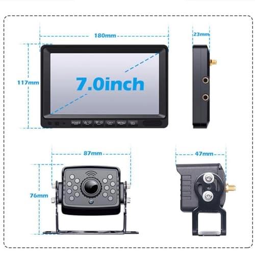 Reversing Camera - Night vision Wireless 720P