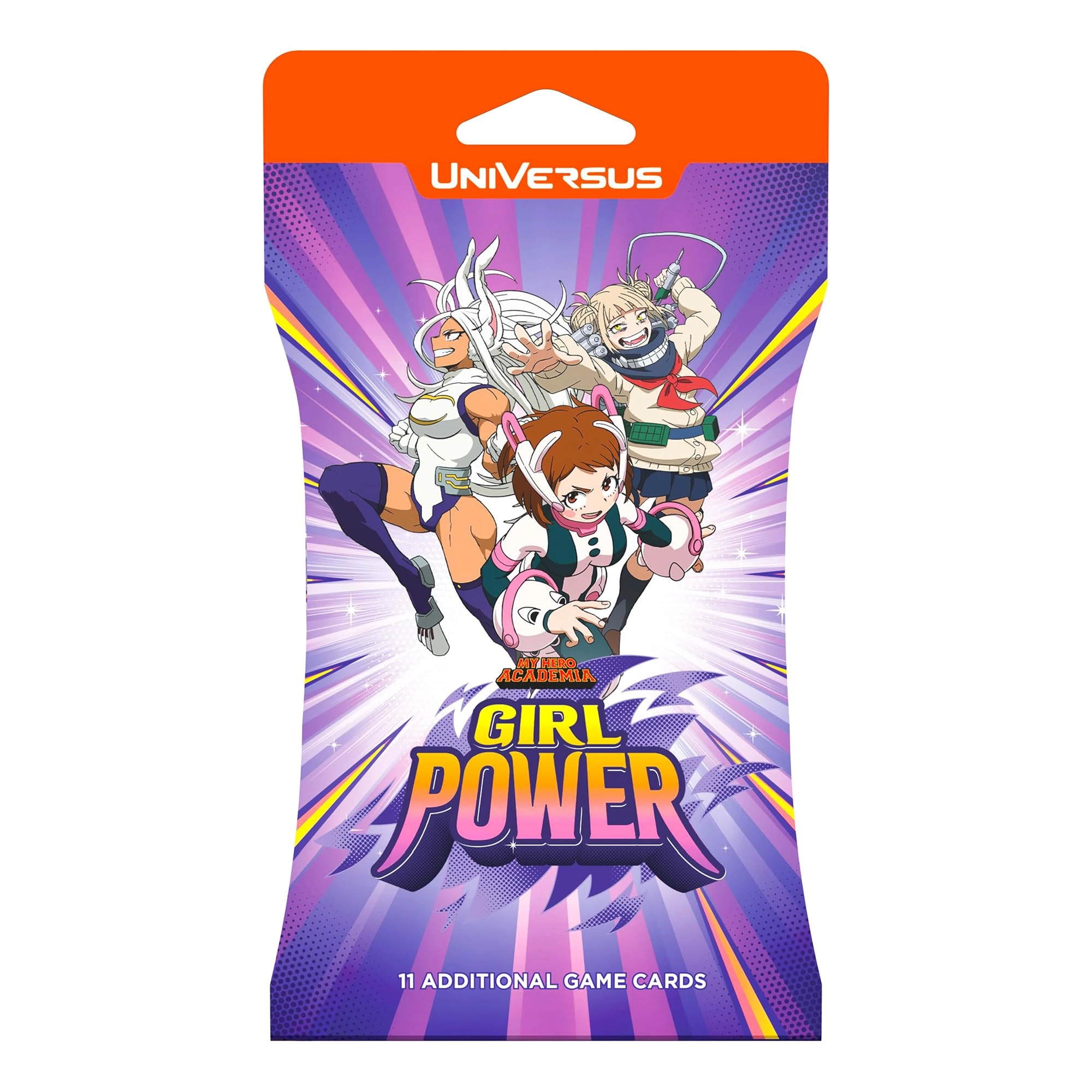 UniVersus My Hero Academia: Girl Power - 11 Card Booster Pack