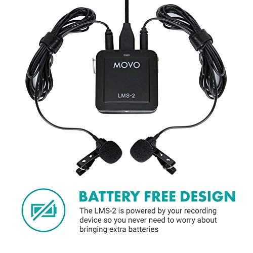 LMS-2 USB+3.5mm-Mini-Jack Microphone