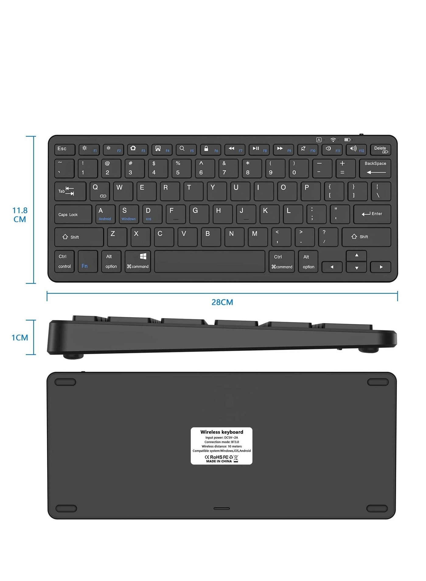 Bluetooth Keyboard (English)