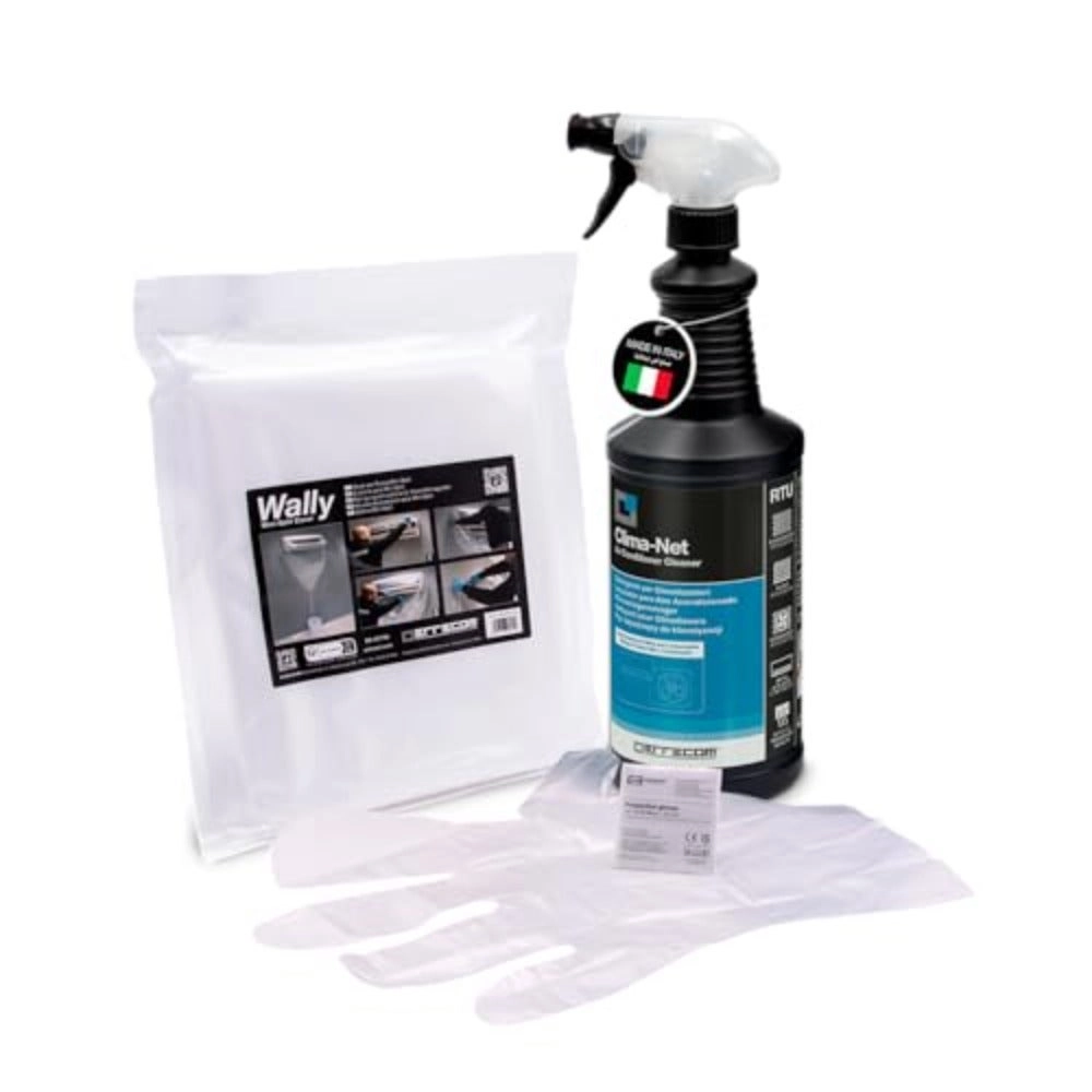 Generic Clima-Net - 1 L 34 fl oz Cleaner + Wally - Cleaning Cover Bag