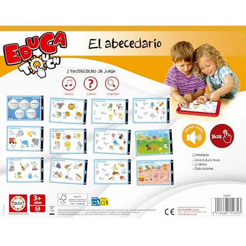 Touch junior I learn the alphabet - 3 - 6 años 1 pieces
