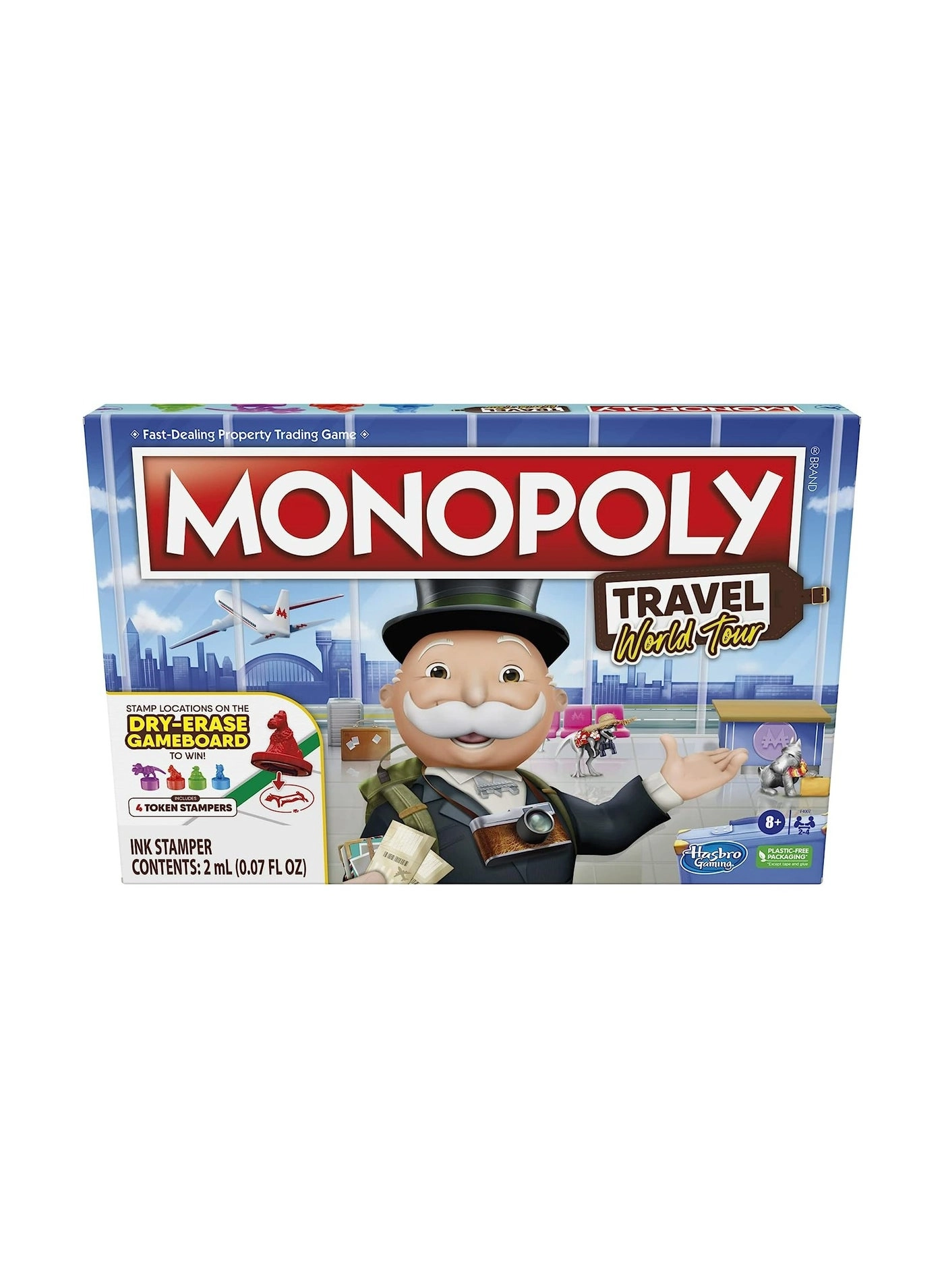 Monopoly: World Tour - Token Stampers Dry-Erase Gameboard Bundle