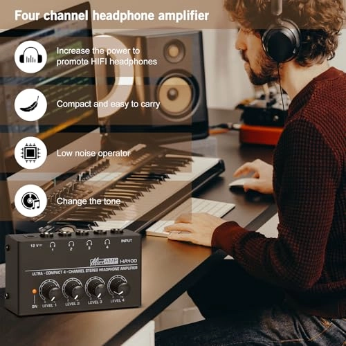 HA40 - 4 Channel Stereo 6.35mm TRS