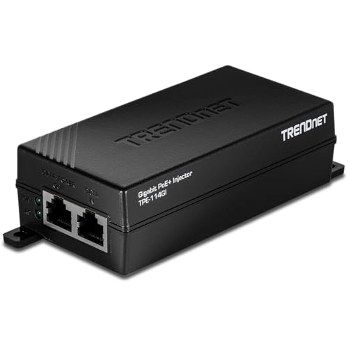 TPE-114GI - PoE+ (30W) 1 x Gigabit PoE+ Port (Data + Power) IEEE 802.3af and IEEE 802.3at 1000 Megabits Per Second