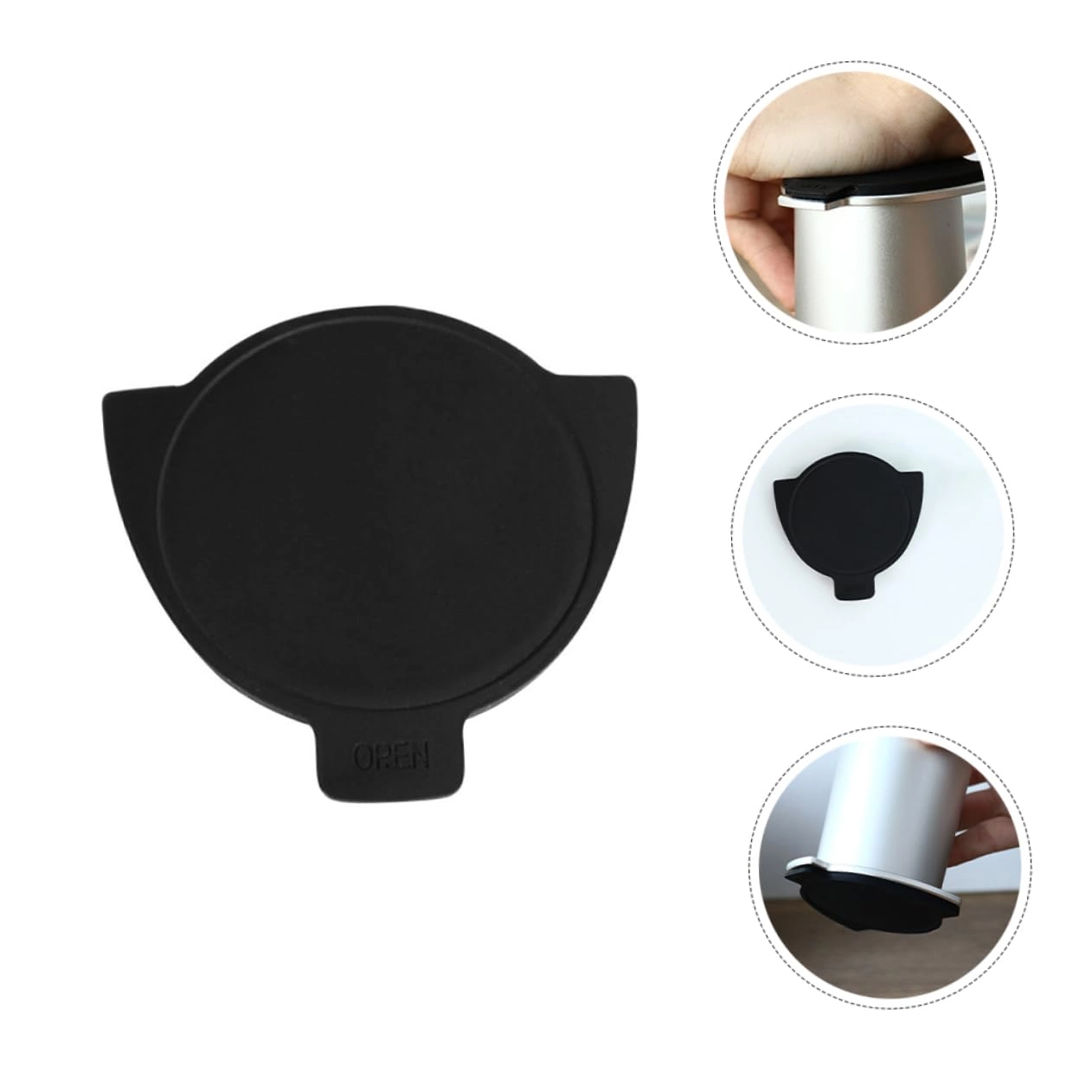 Coffee Dosing Cup Lid - Food Grade Silicone For Espresso Machine