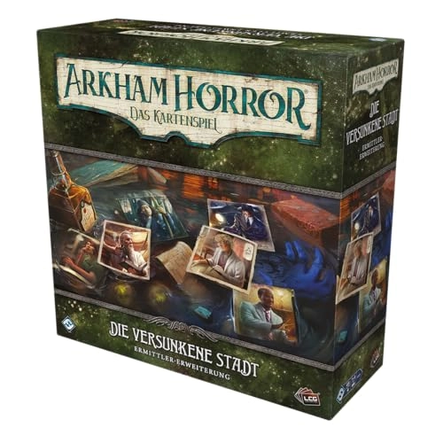 Arkham Horror The Card Game: The Drowned City Investigator Expansion - 6 New Investigators Cooperative LCG
