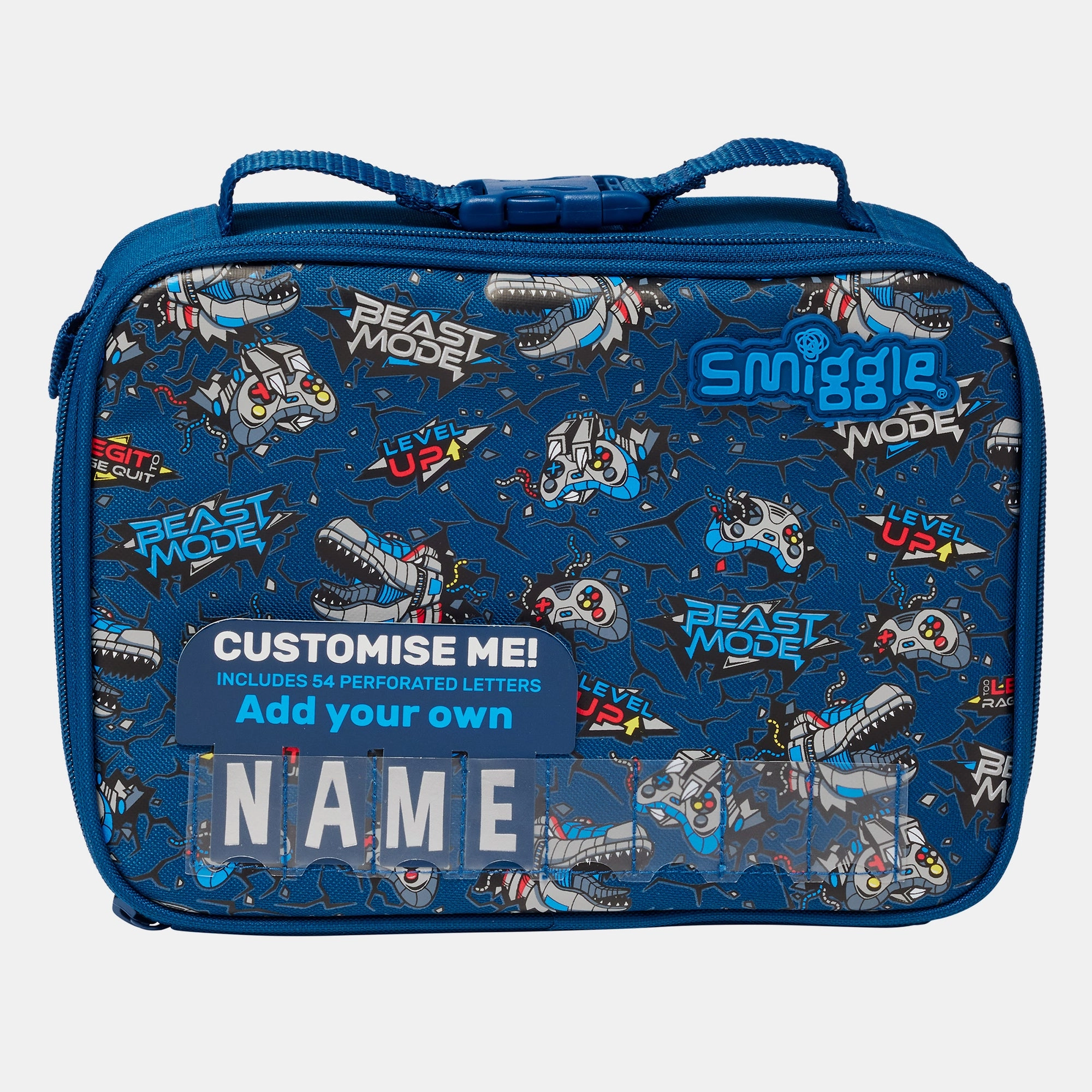 Smiggle Square Attach Id Lunchbox - Fly High