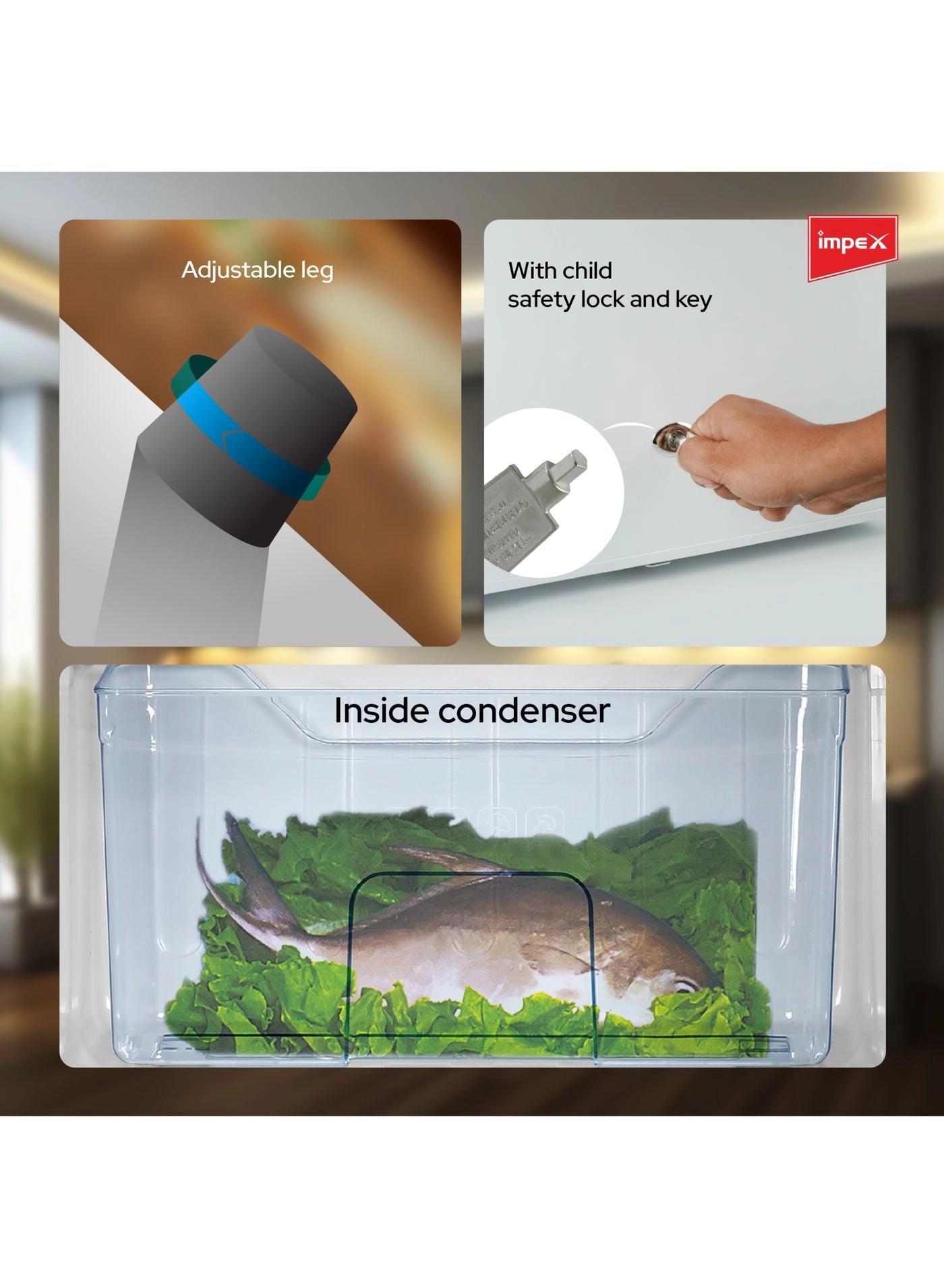 Double Door Refrigerator + Semi-Automatic Washing Machine