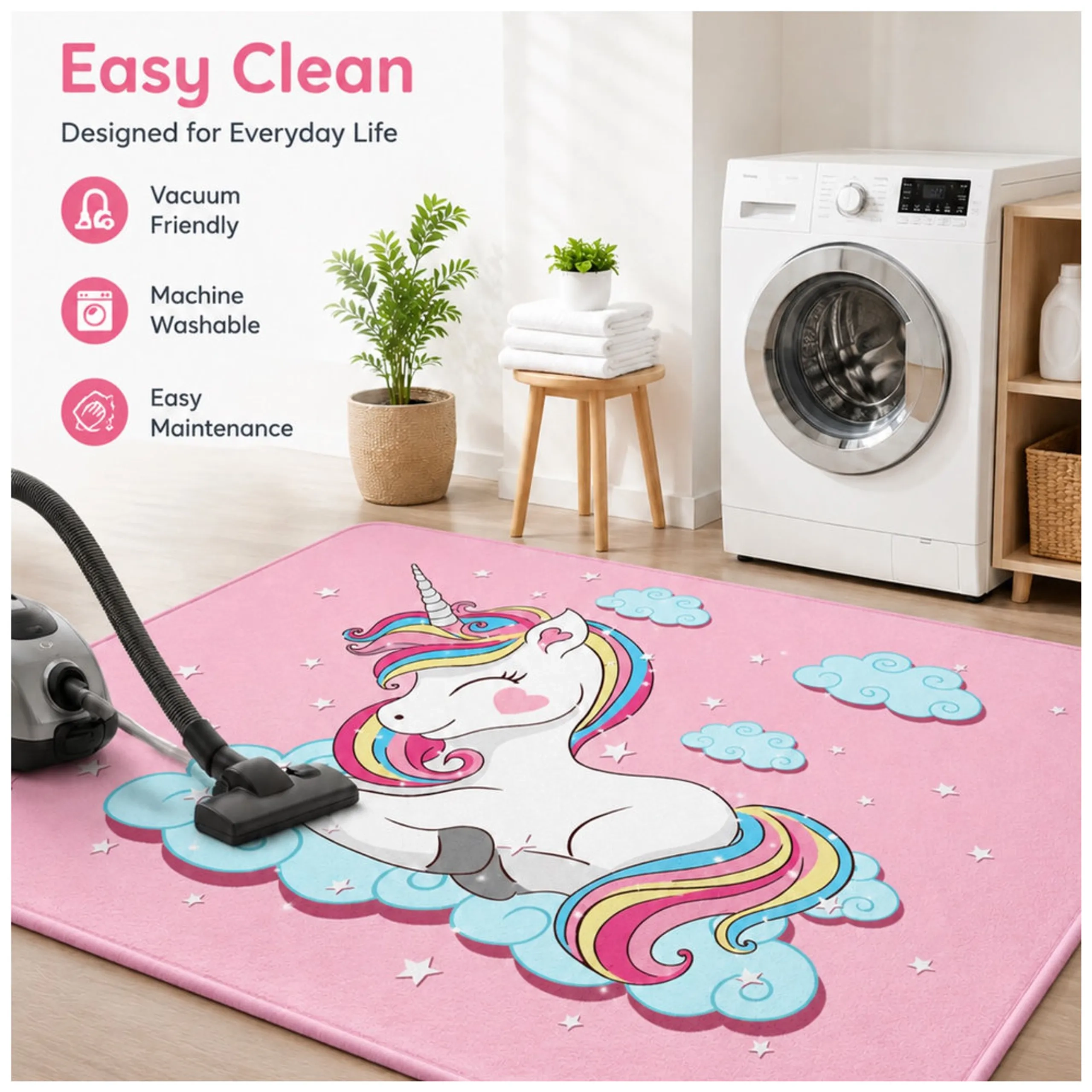 Unicorn Joy Cushion Play Mat - Unicorn 0 month