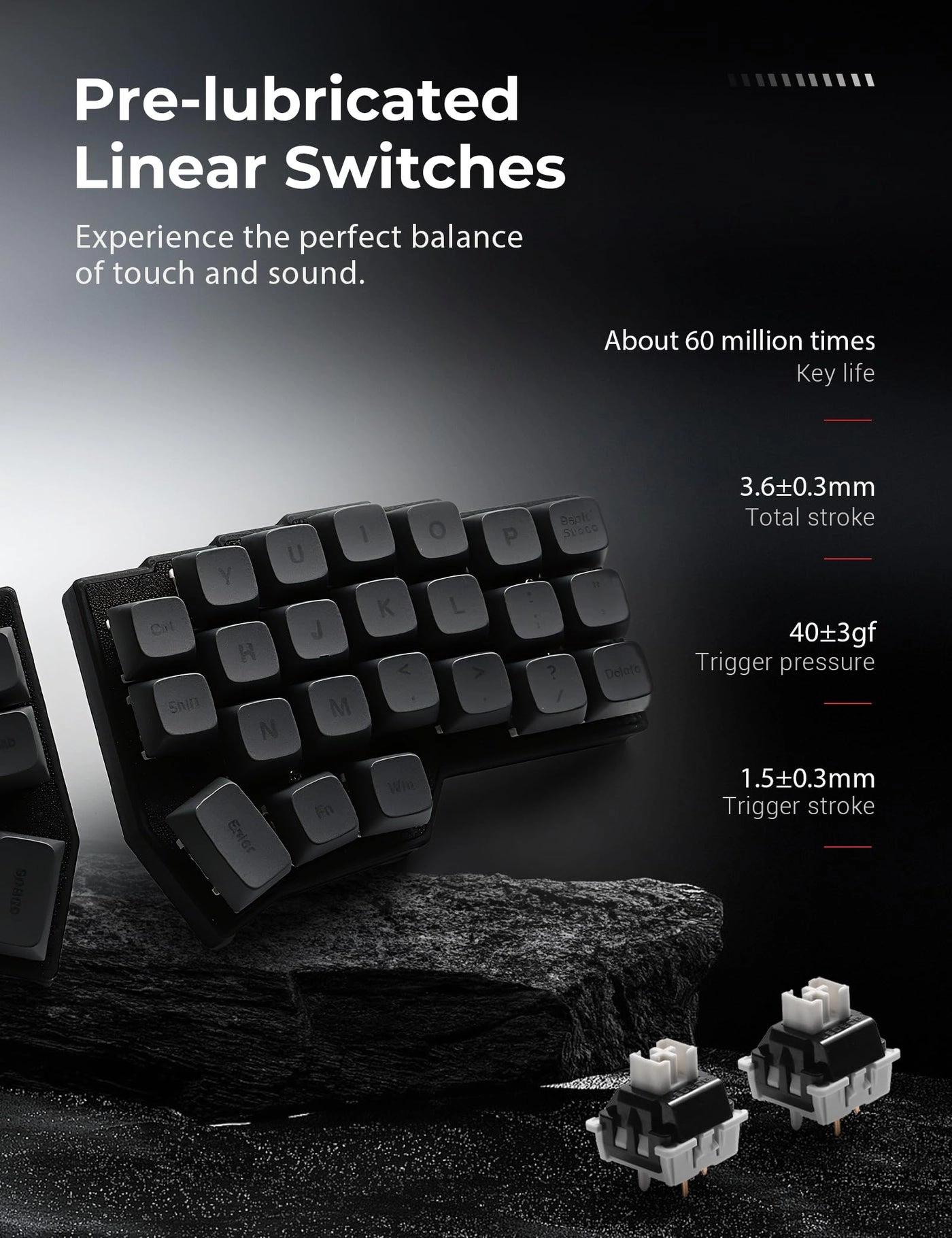 CORNE V4 - Ortholinear Wired
