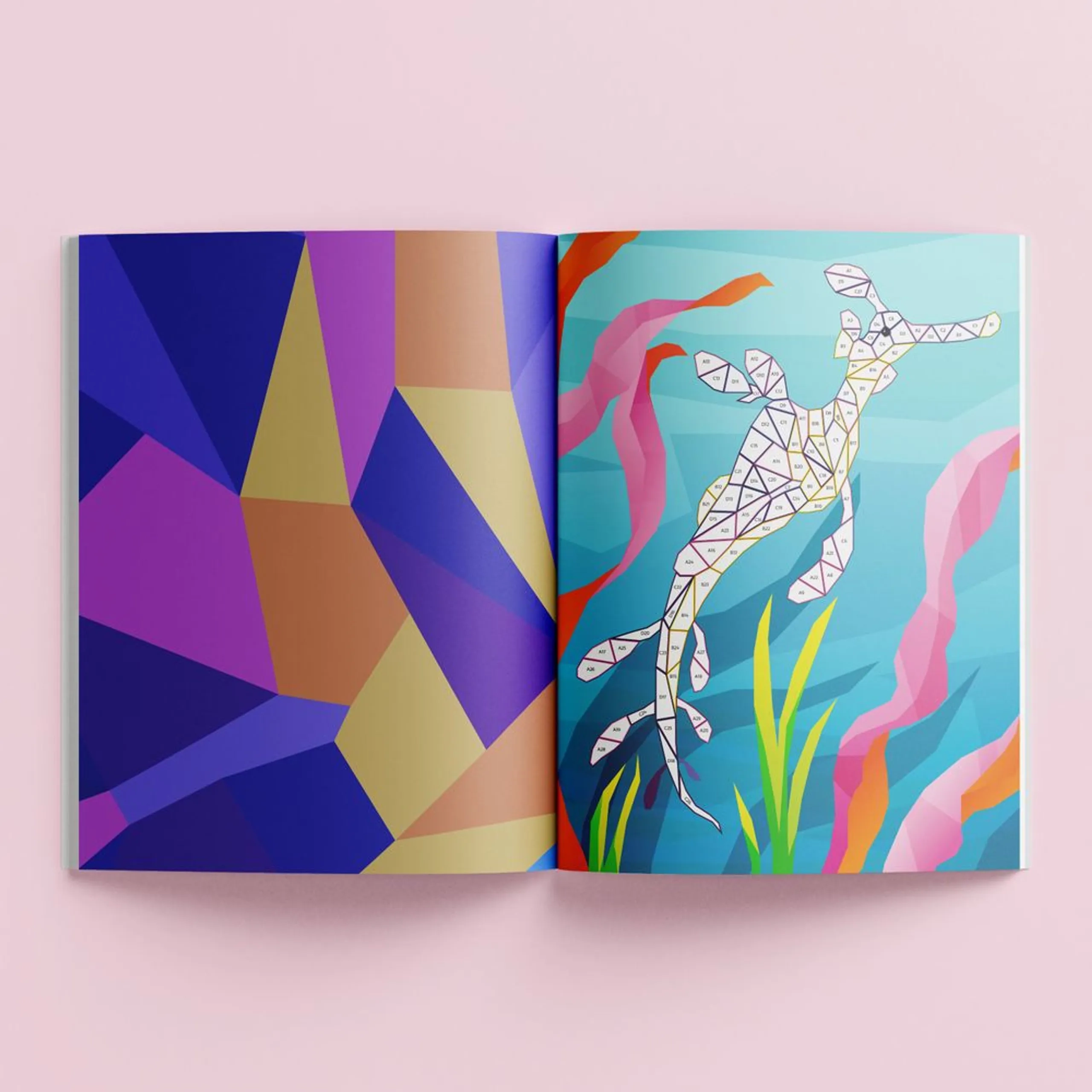 Creative Sticker Mosaics - Neon Ocean 1000 Plus Stickers