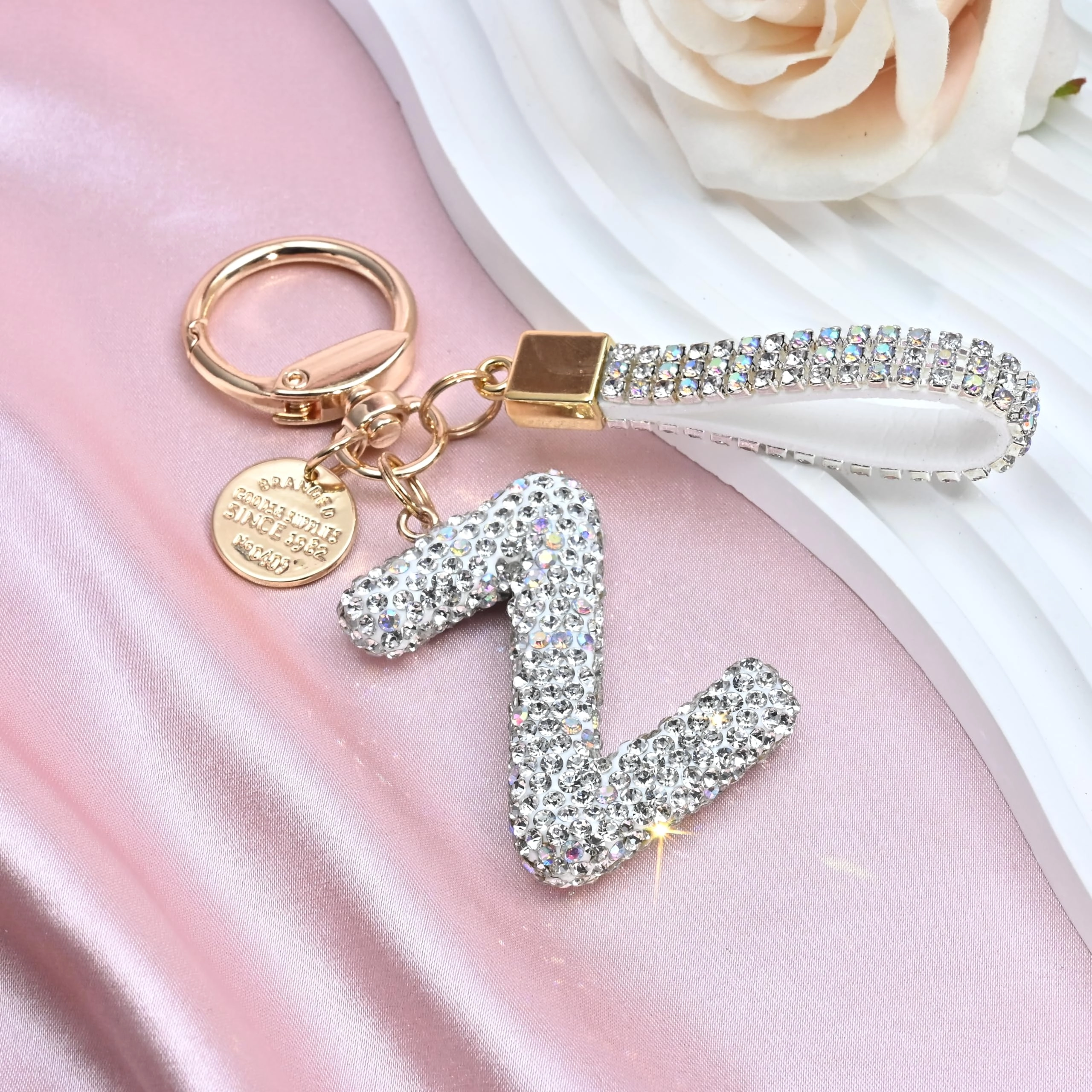Initial Letter Keychain - Letter