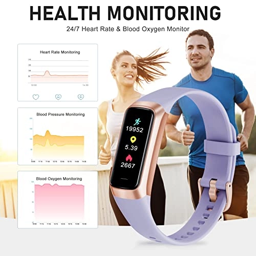 C60 - Blood Pressure 24/7 Heart Rate 1.1 Inch Display