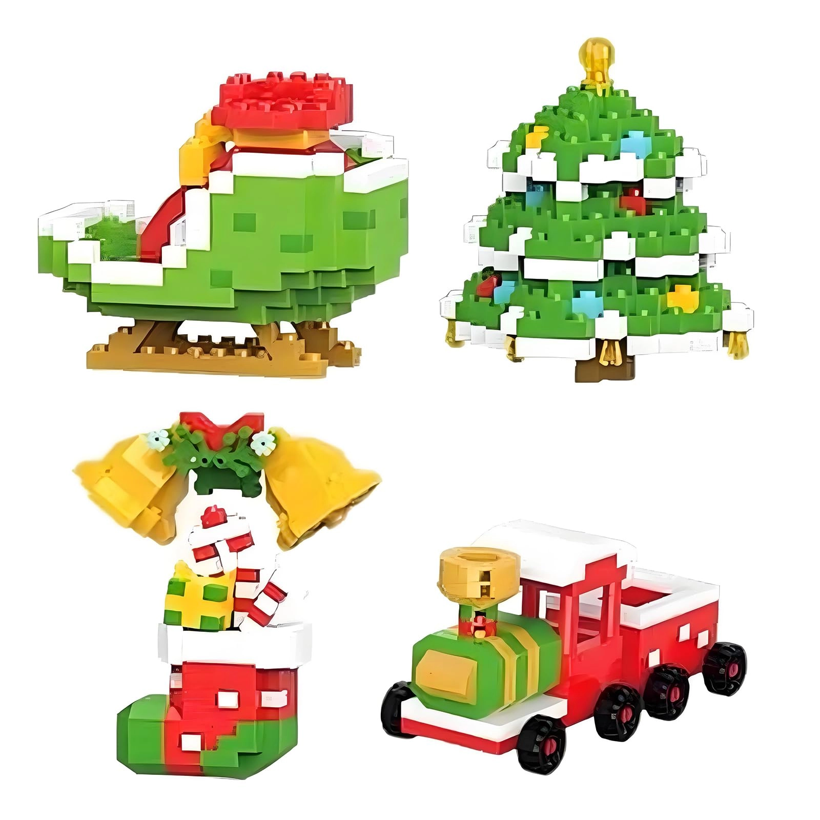 Introti Christmas Building Block - 4pcs
